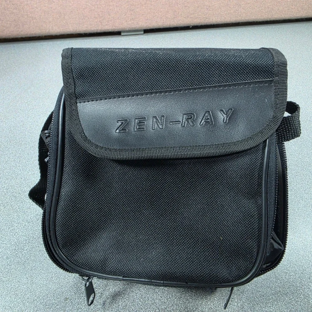 Zen-Ray VISTA Binoculars Green Excellent with Case and Strap